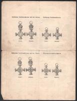 1914 Statuten für das mit Allerhöchster Entschliessung vom 16. Februar 1850 gegründete Verdienstkreu...