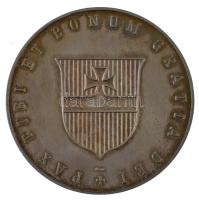 Ausztria DN Bécsi főegyházmegye jelzett Ag emlékérem dísztokban (25,66g/0.900/40mm) C:AU Austria ND Archdiocese of Vienna hallmarked Ag commemorative medallion in case (25,66g/0.900/40mm) C:AU