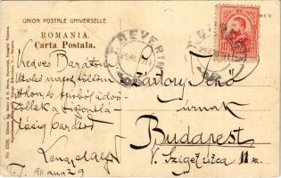 1911 Turnu Severin, Szörényvár; Santierul Naval / Navy shipyard, steamship (EB)