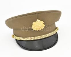 Magyar Honvédség tiszti tányérsapka, jó állapotban, méret: 56