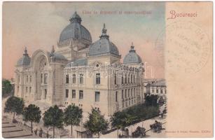 Bucharest, Bukarest, Bucuresti, Bucuresci; Casa de depuneri si consemnatiuni / Palace of the Deposits and Consignments (fl)