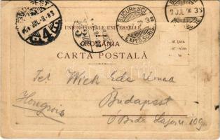1904 Bucharest, Bukarest, Bucuresti, Bucuresci; Calea Victoriei, Magasin No. 100. / street, shops (R...