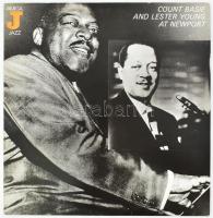 Count Basie And Lester Young At Newport. Vinyl, LP. AMIGA Jazz - 8 50 076. VG+ (borítón apró kopásnyomokkal)