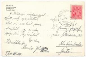 16 db RÉGI magyar képeslap a Balatonról / 16 pre-1945 Hungarian postcards from Lake Balaton