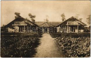 Cs. és kir. 5. hadtestparancsnokság Zita császár és királyné katonaotthon / K.u.K. 5. Korpskommando Kaiserin und Königin Zita Soldatenheim / WWI Austro-Hungarian military, soldiers' home. photo (EK)