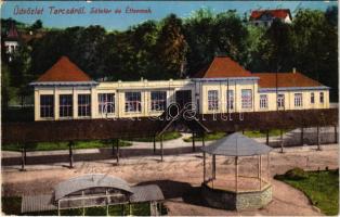 1912 Tarcsa, Tarcsafürdő, Bad Tatzmannsdorf; Sétatér és éttermek / Curpark / park and restaurants (EK)
