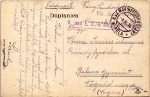 1916 Mojstrana, Vodna naprava + "K.u.K. 3./6. Sappeurkompagnie"