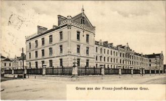 1910 Graz (Steiermark), Franz-Josef-Kaserne / K.u.K. military barracks (EK)