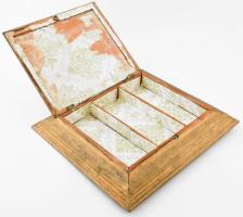 Titkos gyógyszertartó szekrényke festmény keretbe rejtve. Prága. XIX. sz. Rudolf Sváb asztalos munká...