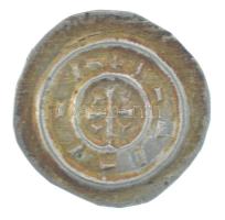 1131-1141. Denár Ag "II. Béla" (0,44g) T:UNC patina Hungary 1131-1141. Denar Ag "Bela...