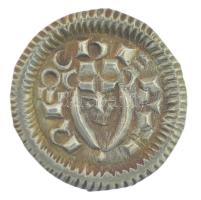 1131-1141. Denár Ag "II. Béla" (0,41g) T:AU patina Hungary 1131-1141. Denar Ag "Bela II" (0,41g) C:AU patina Huszár: 50., Unger I.: 43.