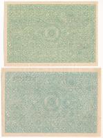 Németország / Weimari Köztársaság / Laufen 1923. 42pf + 84pf szükségpénz T:AU
Germany / Weimar Repu...