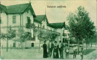 1911 Keszthely, Balaton szálloda. Mérei Ignác 524. 1907. (EK)