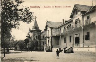 Keszthely, Balaton és Hullám szállodák. Mérei Ignác 508. (fa)