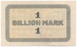 Németország / Weimari Köztársaság / Dirlewang 1923. 1.000.000.000M T:F
Germany / Weimar Republic / ...