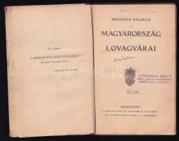 Mikszáth Kálmán: Magyarország lovagvárai. Bp., én.,Magyar Jövő Ifj. Kiadói félvászon-kötés, kopott, ...