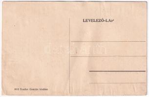 Apátfalva (Csanád), Dohány raktár, autó. Fendler Gusztáv kiadása (fa)