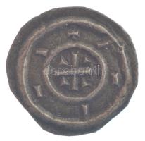 1131-1141. Denár Ag "II. Béla" (0,32g) T:AU patina Hungary 1131-1141. Denar Ag "Bela ...