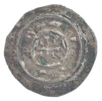 1131-1141. Denár Ag "II. Béla" (0,23g) T:XF patina Hungary 1131-1141. Denar Ag "Bela ...