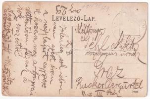 1915 Balatonalmádi, Zsák József vendéglője (Rb)