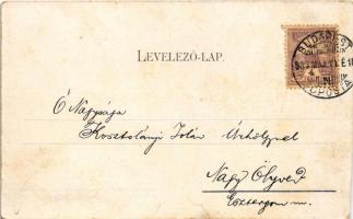 1900 Göre Gábor bíró úr. Göre levelezőlapok és Göre könyvek kiadója Singer és Wolfner / Hungarian hu...