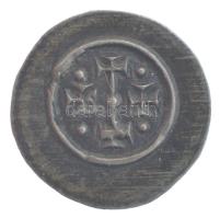 1141-1162. Denár Ag "II. Géza" (0,18g) T:AU patina Hungary 1141-1162. Denar Ag "Geza ...