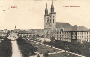 Zombor with church