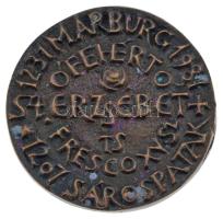 Tóth Sándor (1933-) DN "Tóth Sándor - Marburg, Ófehértó, Sárospatak" kétoldalas öntött bro...