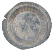 1180-1240. Bracteata Ag "III. Béla - IV. Béla" (0,25g) T:AU Hungary 1180-1240. Bracteata A...