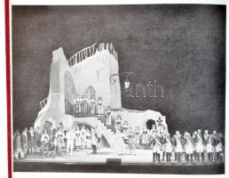 A hetvenötéves Magyar Állami Operaház. 1884-1959. Bp., 1959, Magyar Állami Operaház. Fekete-fehér és...