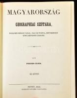 Fényes Elek: Magyarország geographiai szótára I-II. Bp., 1984, Magyar Könyvkiadók és Könyvterjesztők...