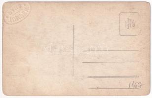 Paks, Dunai uszoda, fürdőzők, csónakok. Tumpek photo (EB)