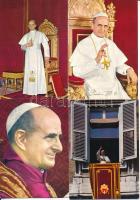 8 db MODERN motívum képeslap VI. Pál pápáról / 8 MODERN motive postcards of Pope Paul VI
