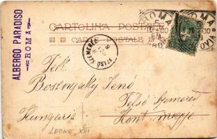 1900 Leone XIII / Pope Leo XIII. litho (fl)