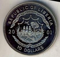 Libéria 2004. 10$ "Szabadság pillanatai-Maratoni csata" multicolor T:PP