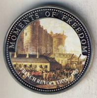 Libéria 2001. 10$ "Szabadság pillanatai-Francia forradalom" multicolor T:PP
