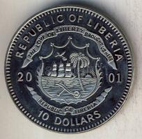 Libéria 2001. 10$ "Szabadság pillanatai-Francia forradalom" multicolor T:PP