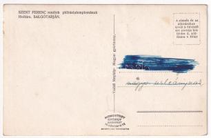 Salgótarján, Szent Ferenc rendiek plébániatemplomának főoltára, belső