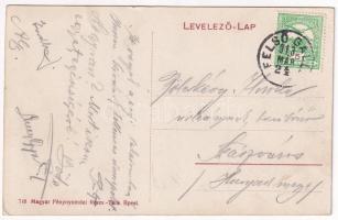 1913 Tatabánya, mentők a gyakorlati táró előtt (EK)