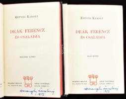 Eötvös Károly: Deák Ferencz és családja. I-II. köt. Eötvös Károly Munkái XIII-XIV. Bp., [1905], Réva...