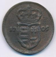 1705. XX Poltura "II. Rákóczi Ferenc" öntvény fém replika T:2