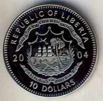 Libéria 2004. 10$ "Szabadság pillanatai-Rákóczi szabadságharc" multicolor T:PP HUNGARIKA!