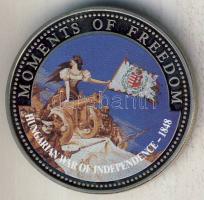 Libéria 2004. 10$ "Szabadság pillanatai-1848-as szabadságharc" multicolor T:PP HUNGARIKA!