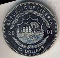 Libéria 2004. 10$ "Szabadság pillanatai-1848-as szabadságharc" multicolor T:PP HUNGARIKA!