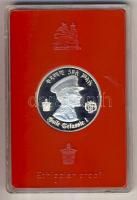 Etiópia 1972. 5$ Ag "Haile Selassie" T:PP Eredeti dísztokban!