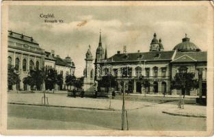 1928 Cegléd, Kossuth tér, Róna Jakab üzlete (EK)