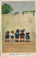 Always next to the wall