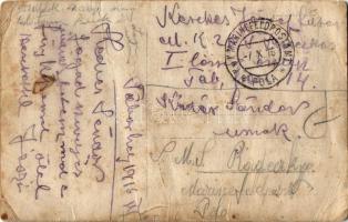 1916 Osztrák-magyar katona lovon / WWI Austro-Hungarian K.u.K. military, soldier with horse. photo +...