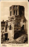 1926 Szeged, A Szent Demeter templom tornyában talált minaret a XVI. századból (EM)