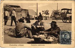 1922 Costumbres chilenas. Vendedores ambulantes / Chilean folklore, peddlers (EB)